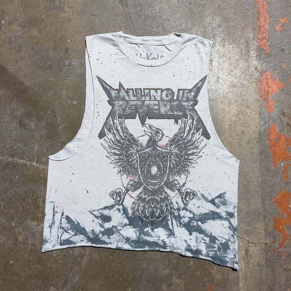 Vakate Falling In Reverse Size S Muscle Tank Top